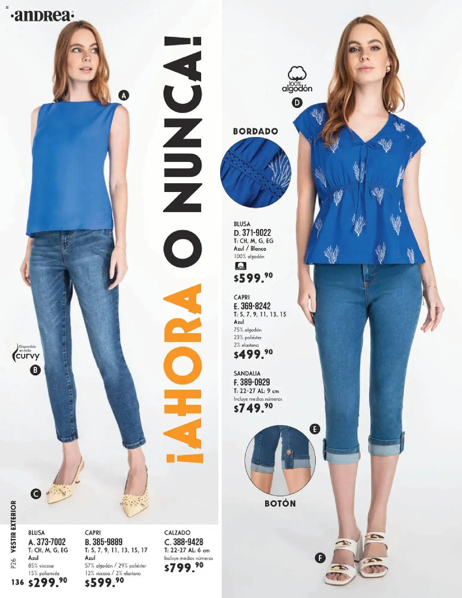 Catálogo de Catálogo Andrea 25 de enero al 1 de junio 2026 - Pagina 136