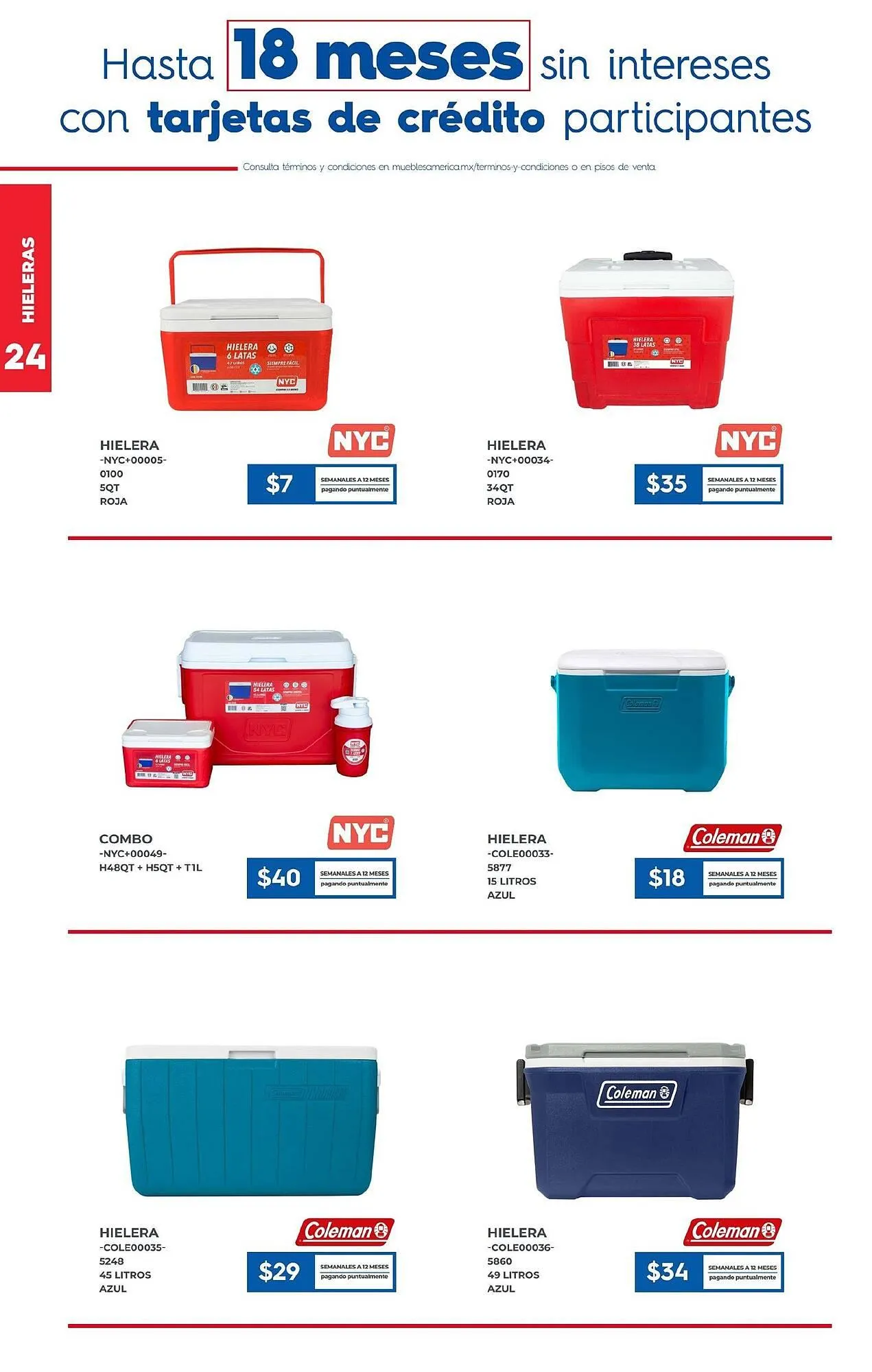Catálogo de Catálogo Muebles América 21 de julio al 15 de agosto 2025 - Pagina 24