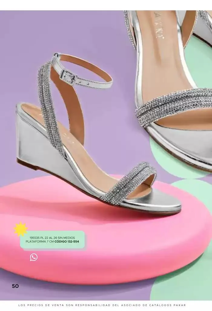 Catálogo de Pakar Sandalia 31 de enero al 31 de mayo 2025 - Pagina 50