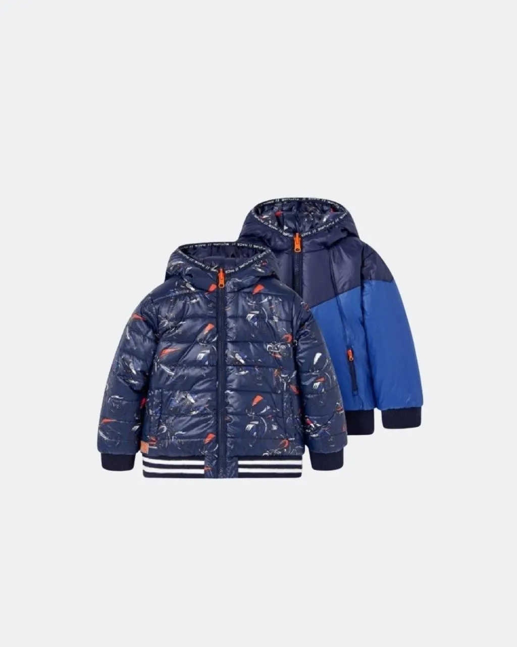 Chamarra acolchada doble vista