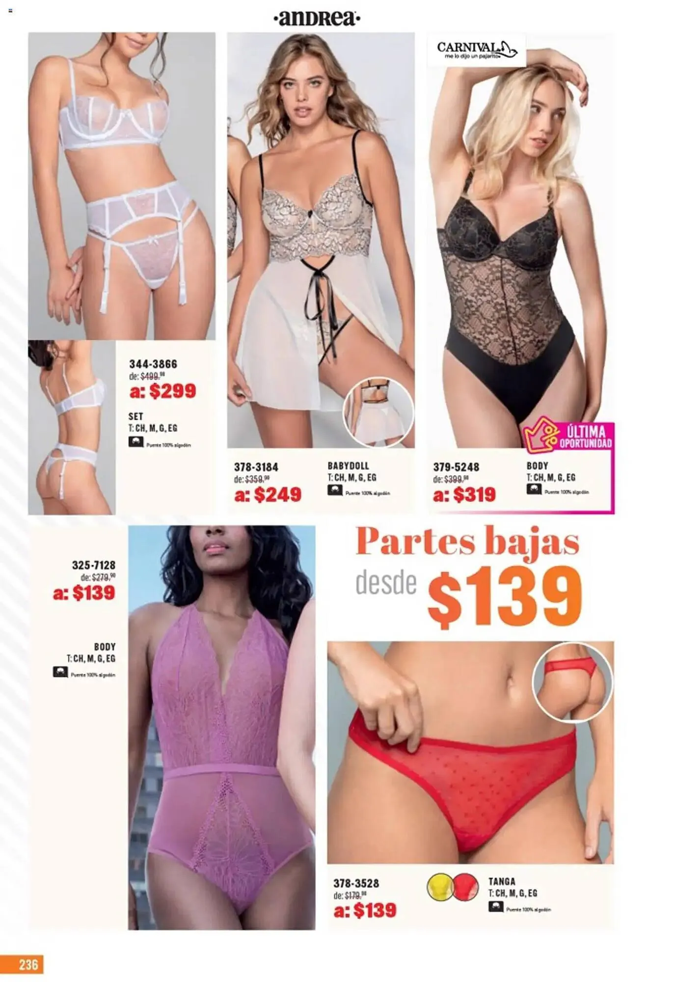 Catálogo de Catálogo Andrea 5 de abril al 2 de mayo 2026 - Pagina 236