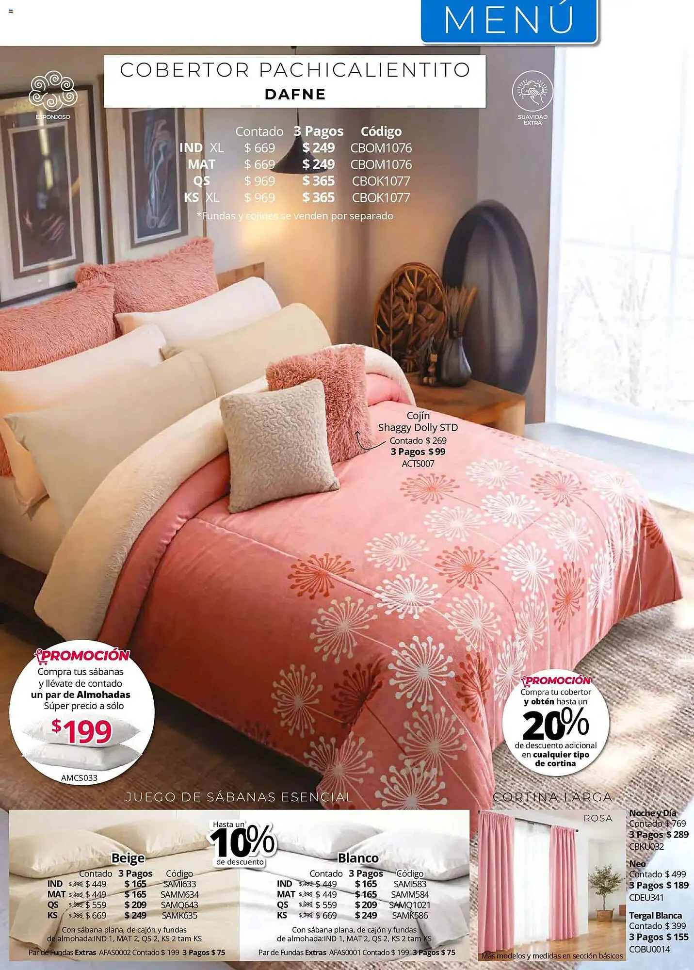 Catálogo de Catálogo Colchas Concord 1 de mayo al 1 de agosto 2026 - Pagina 302
