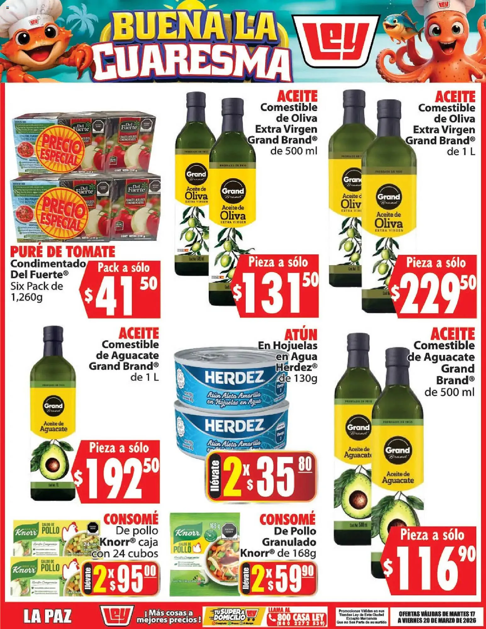 Catálogo de Folleto Casa Ley 17 de marzo al 20 de marzo 2026 - Pagina 2