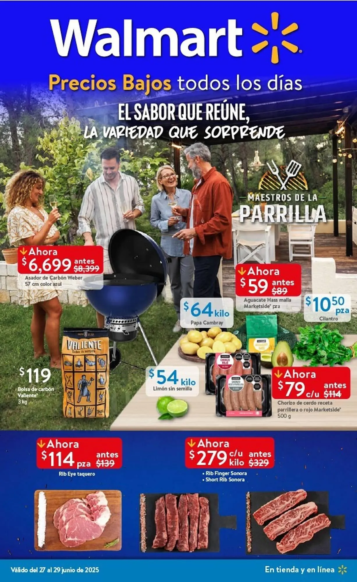 Catálogo de Catálogo Walmart 27 de junio al 29 de junio 2025 - Pagina 1