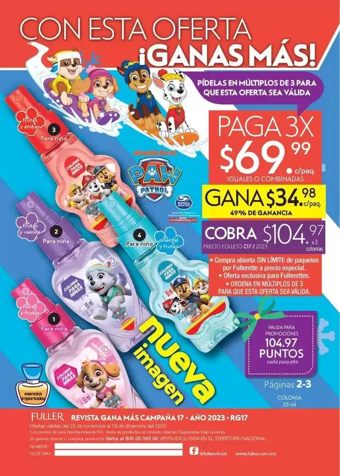 Catálogo de Fuller REVISTA GANA MÁS C17 28 de noviembre al 17 de diciembre 2024 - Pagina 25