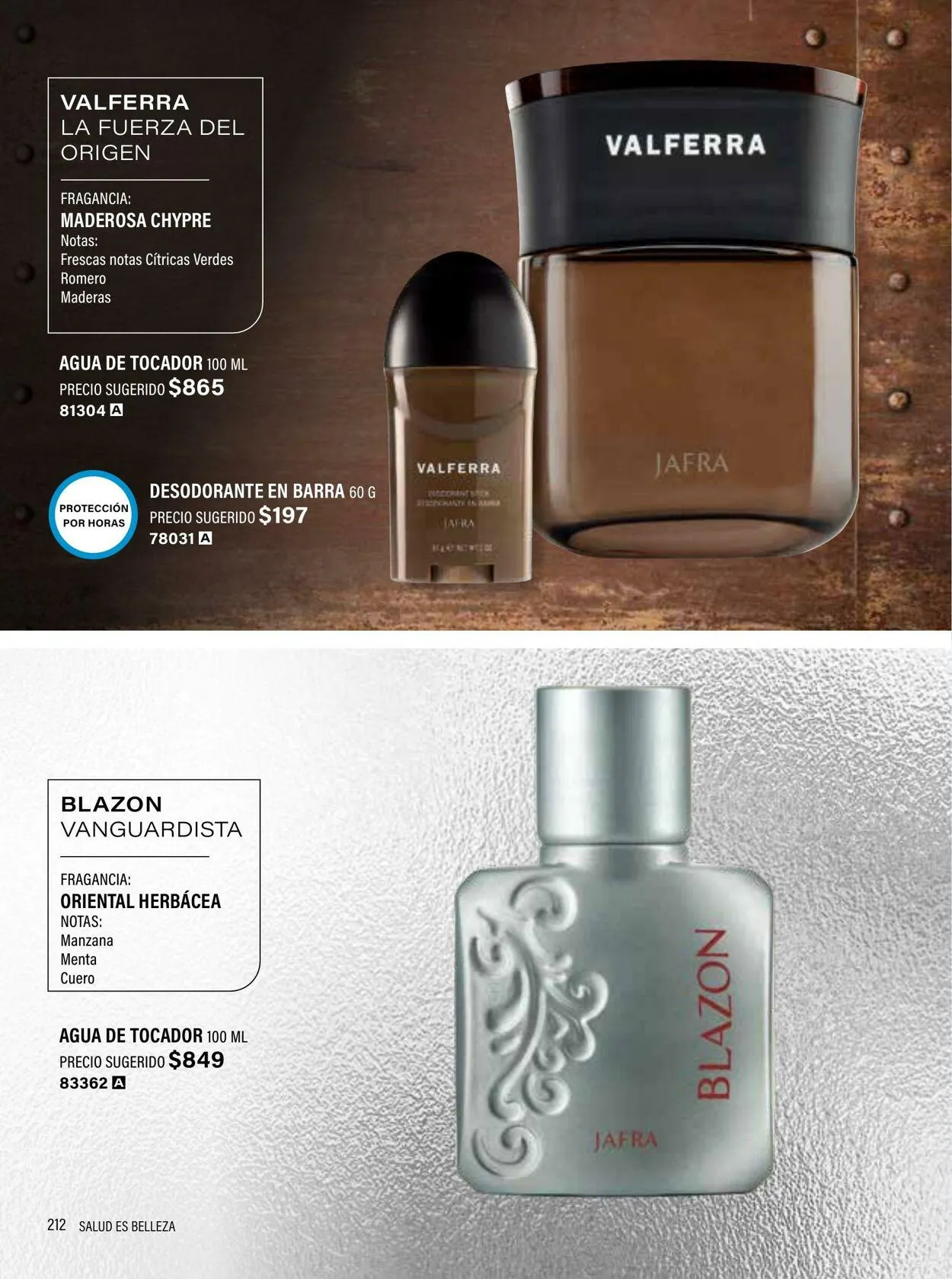 Catálogo de Jafra Oferta actual 26 de marzo al 9 de abril 2025 - Pagina 212