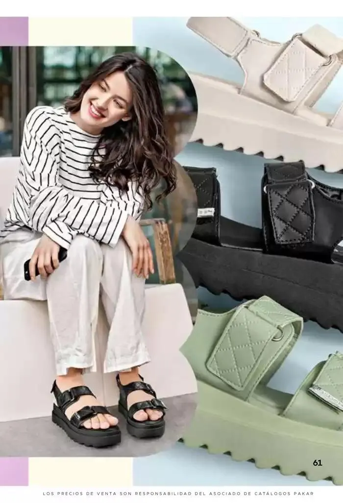 Catálogo de Pakar Sandalia 31 de enero al 31 de mayo 2025 - Pagina 61