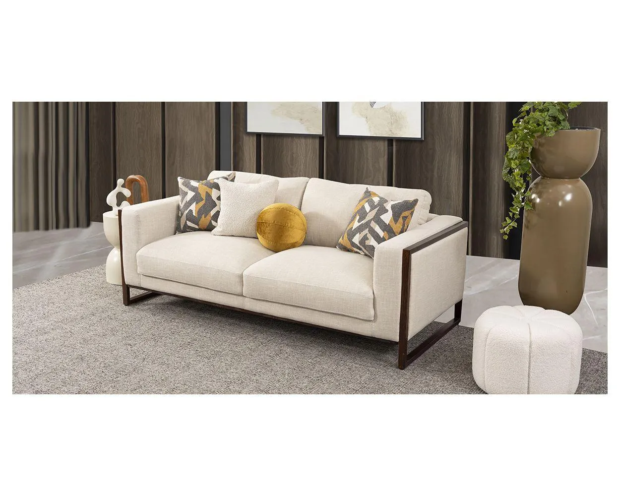 Sofá 3 Plazas Avino Beige (Boal)