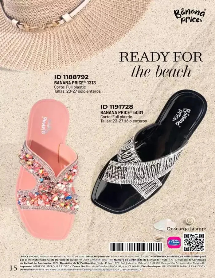 Catálogo de SANDALIAS PLAYA | ACO | 2025 | 1E 1 de enero al 31 de diciembre 2025 - Pagina 14