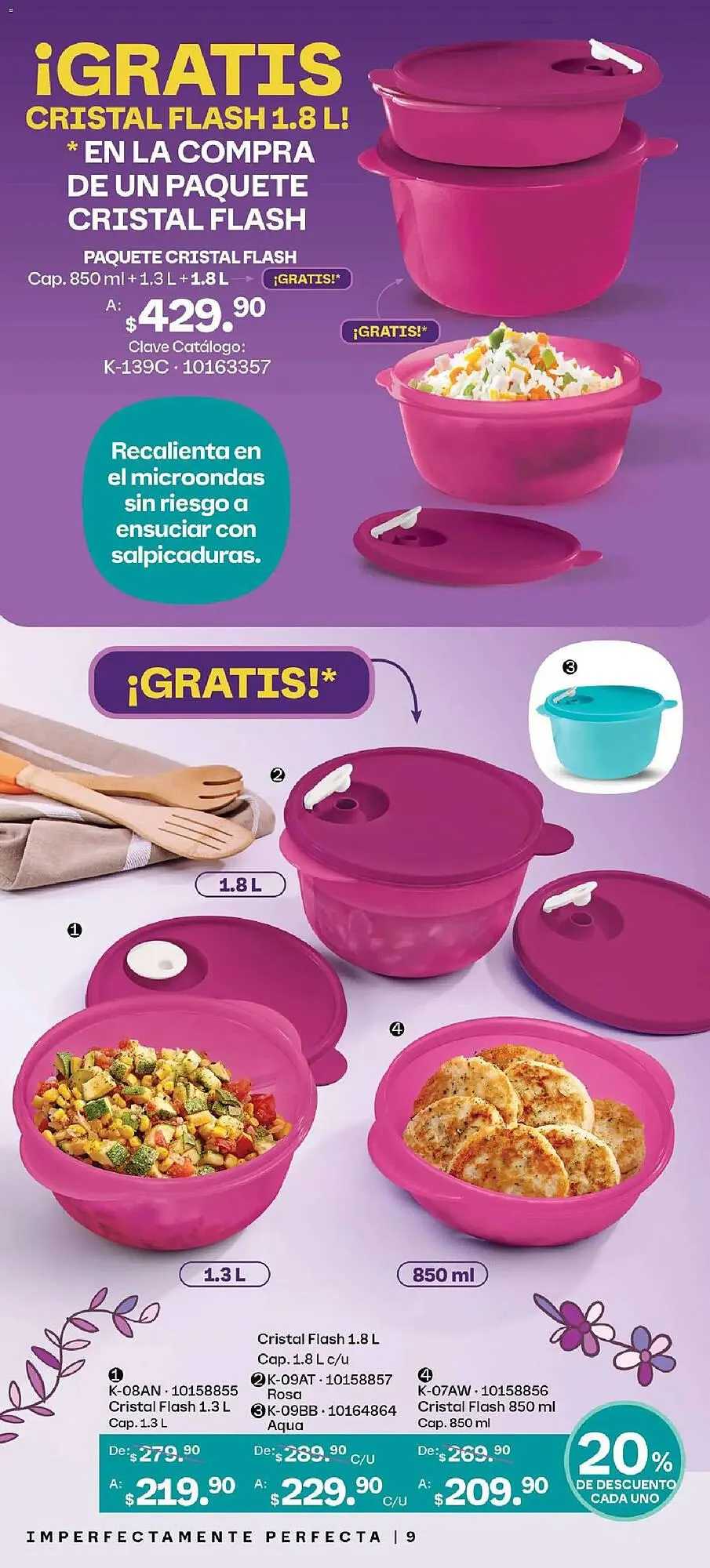 Catálogo de Catálogo Tupperware 26 de enero al 23 de febrero 2026 - Pagina 9