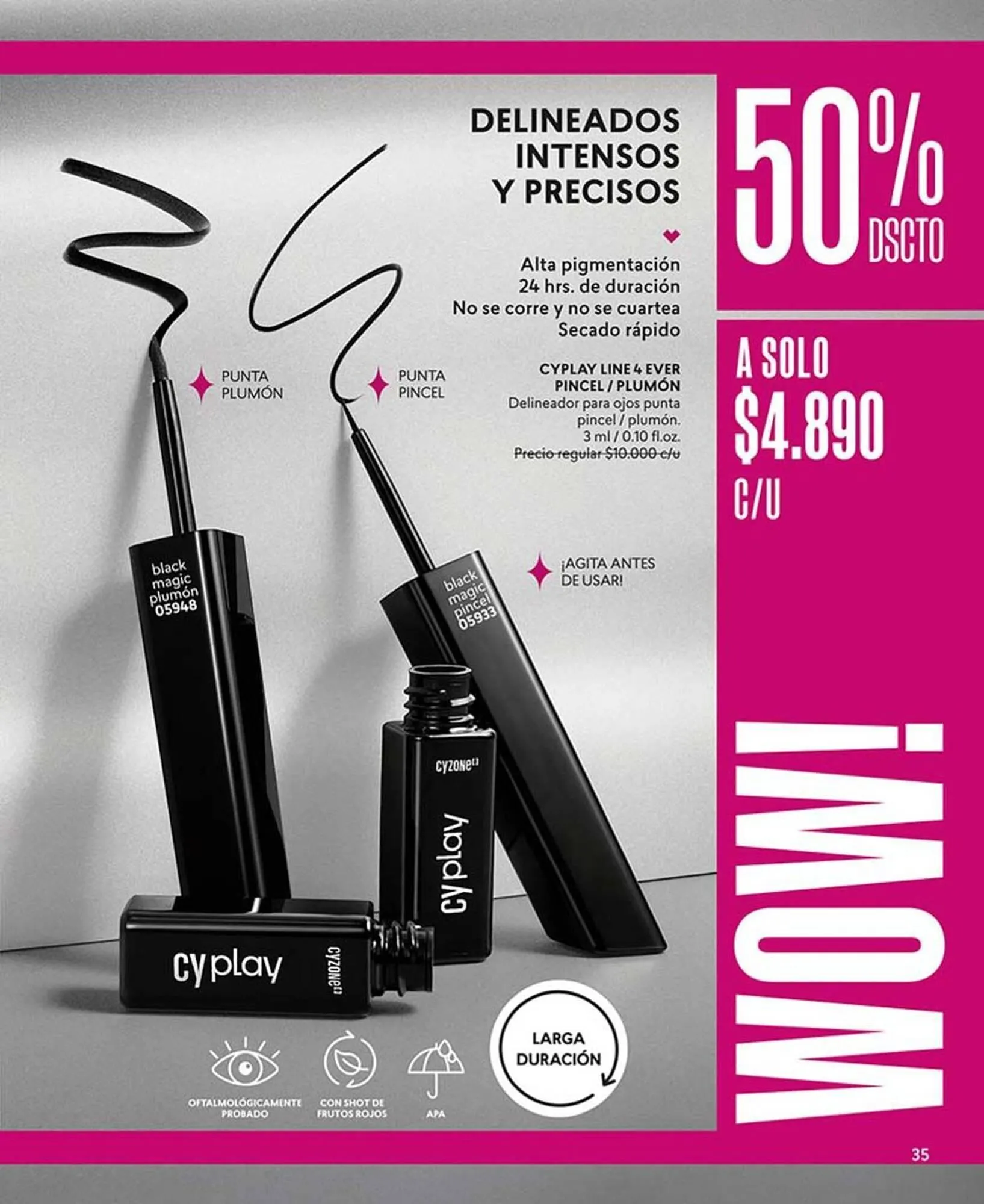 Catálogo de Catálogo Cyzone 21 de julio al 31 de diciembre 2025 - Pagina 35