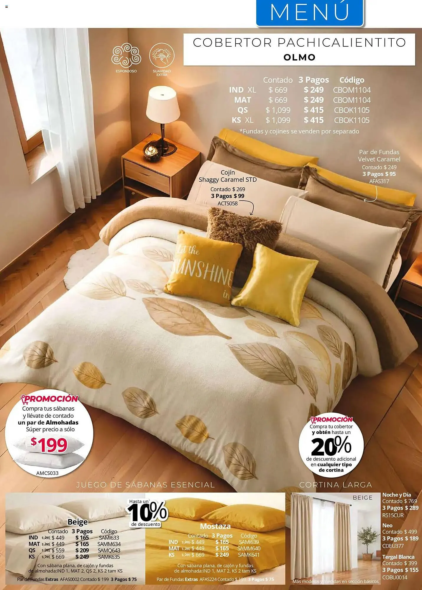 Catálogo de Catálogo Colchas Concord 1 de mayo al 1 de agosto 2026 - Pagina 285