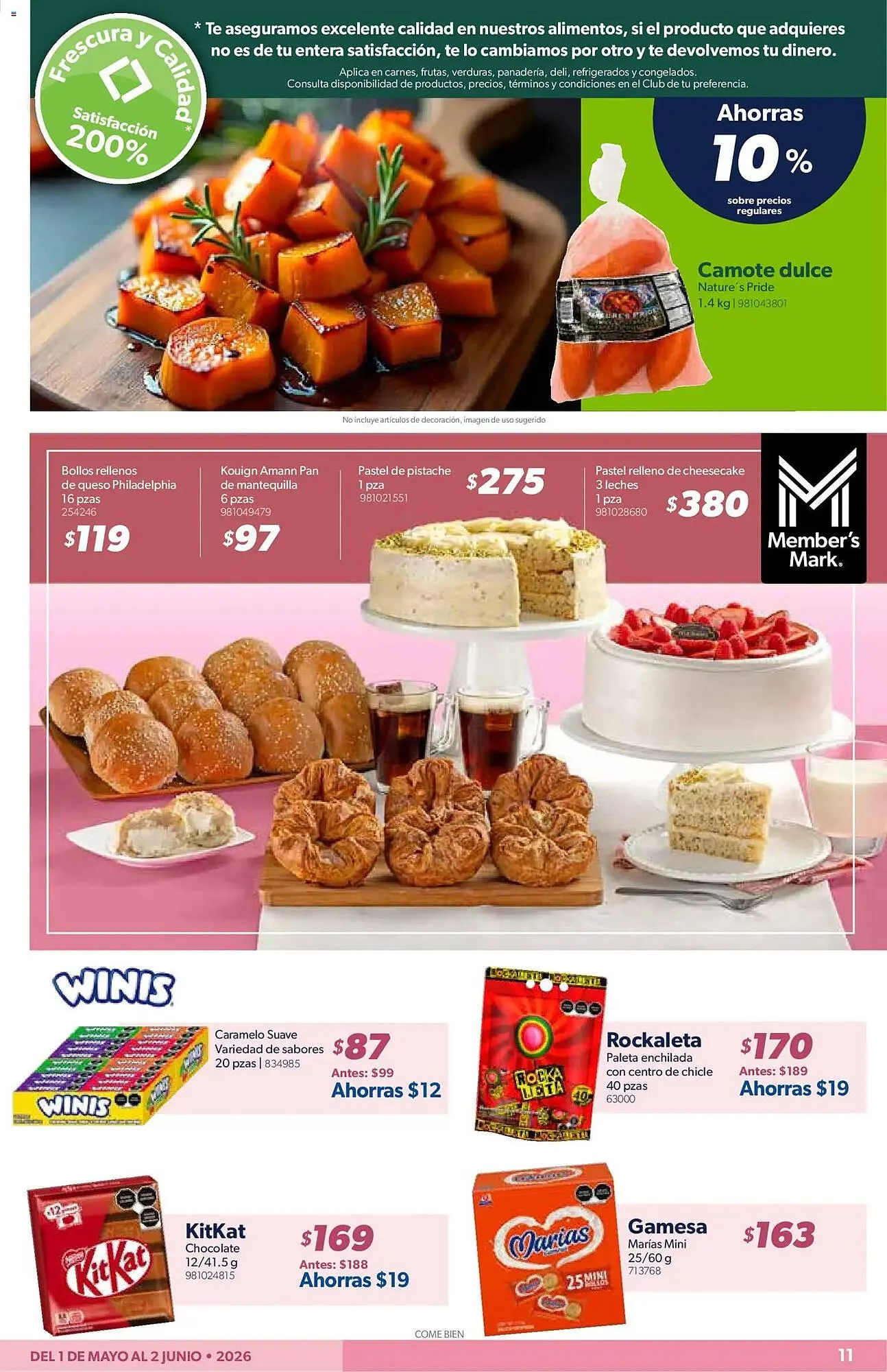 Catálogo de Catálogo Sam's Club 1 de mayo al 3 de junio 2026 - Pagina 11