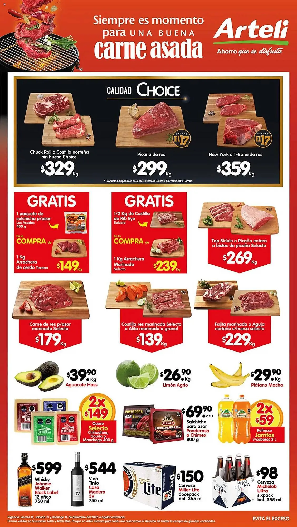 Catálogo de Folleto Arteli 12 de diciembre al 14 de diciembre 2025 - Pagina 1