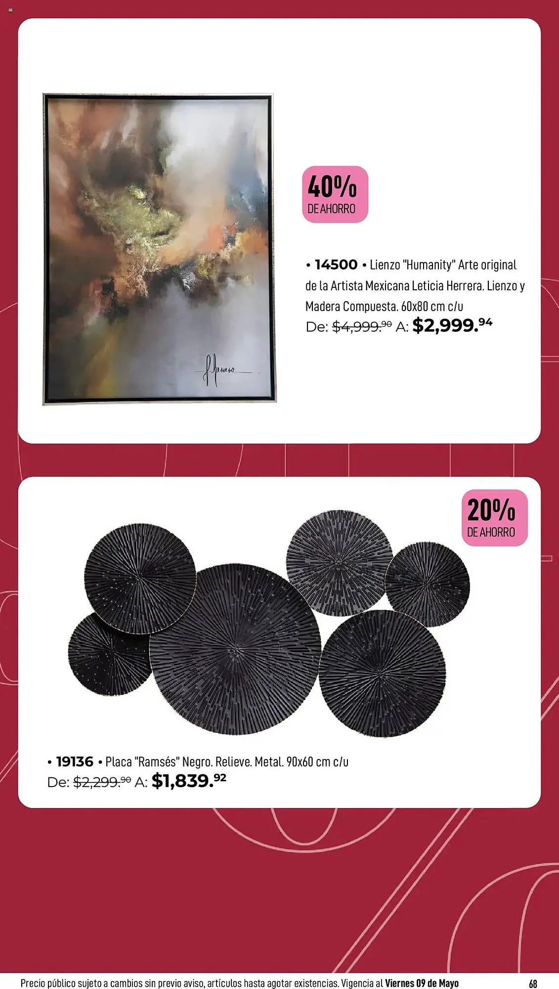 Catálogo de Catálogo Home Interiors 22 de abril al 9 de mayo 2025 - Pagina 68