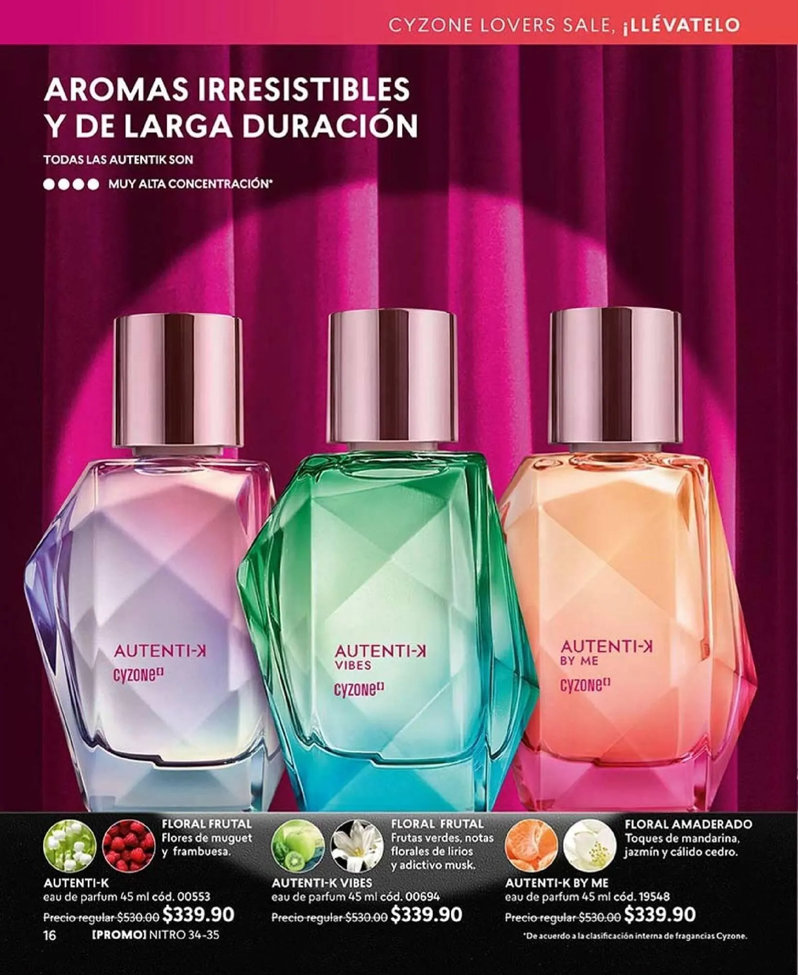 Catálogo de Catálogo Cyzone 12 de agosto al 31 de diciembre 2025 - Pagina 16