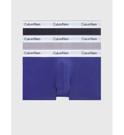 Trunks Calvin Klein Modern Cotton Stretch Paquete de 3 Hombre Multicolor