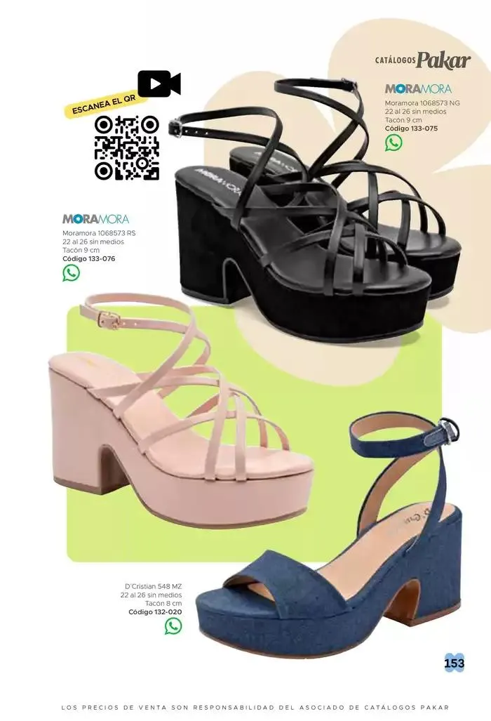 Catálogo de Pakar Sandalia 31 de enero al 31 de mayo 2025 - Pagina 153