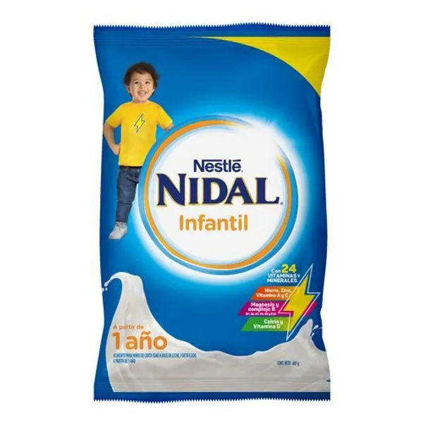 Leche Nidal 1+ bolsa 687 g - Leche Nidal 1+ bolsa 687 g