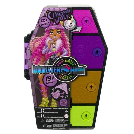 Mattel Monster High Muñeca Skulltimates Clawdeen HKY61