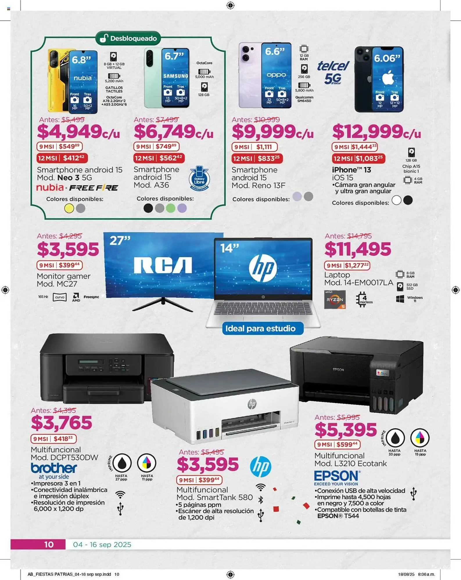 Catálogo de Folleto Chedraui 4 de septiembre al 17 de septiembre 2025 - Pagina 10