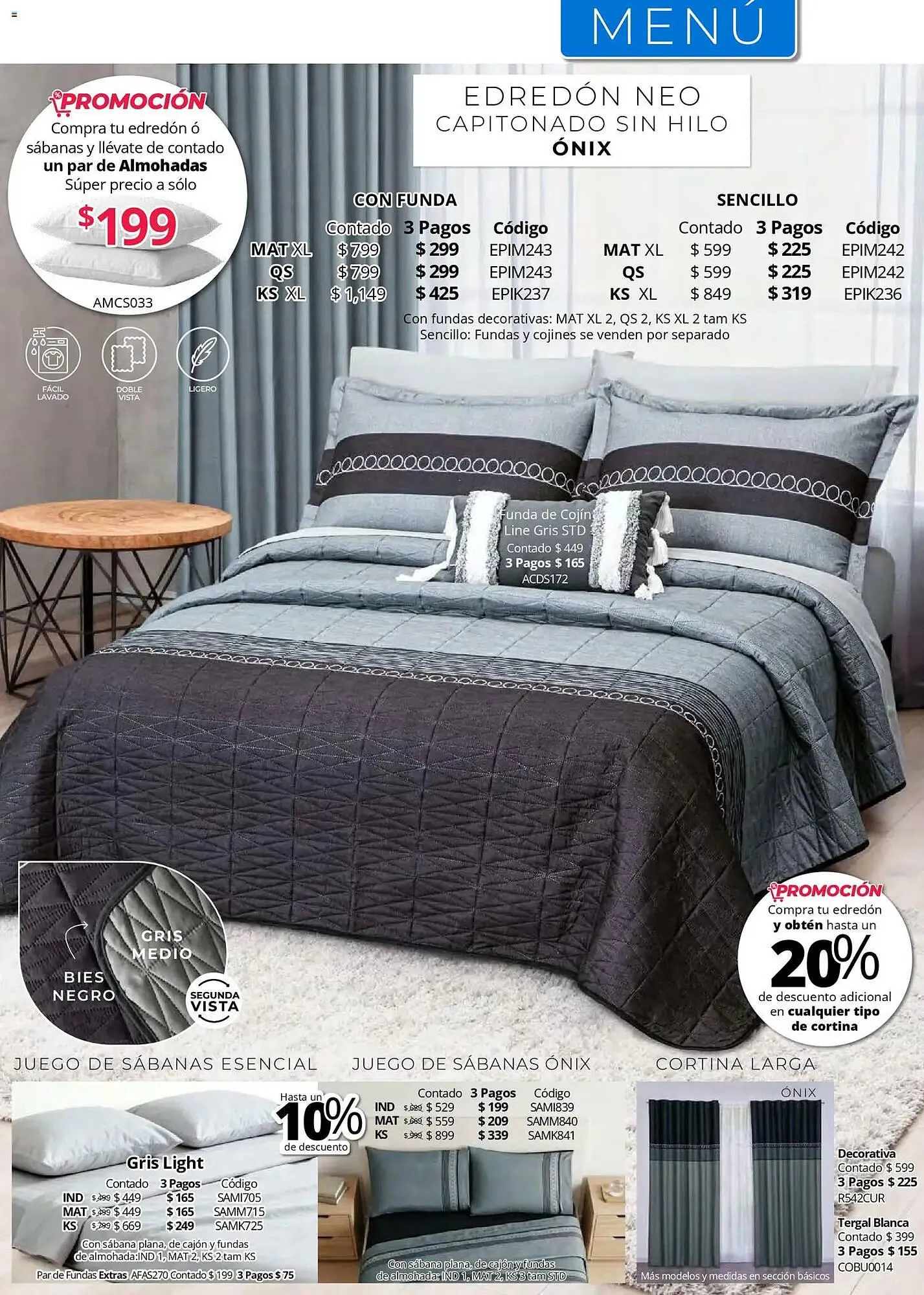 Catálogo de Catálogo Colchas Concord 1 de mayo al 1 de agosto 2026 - Pagina 65