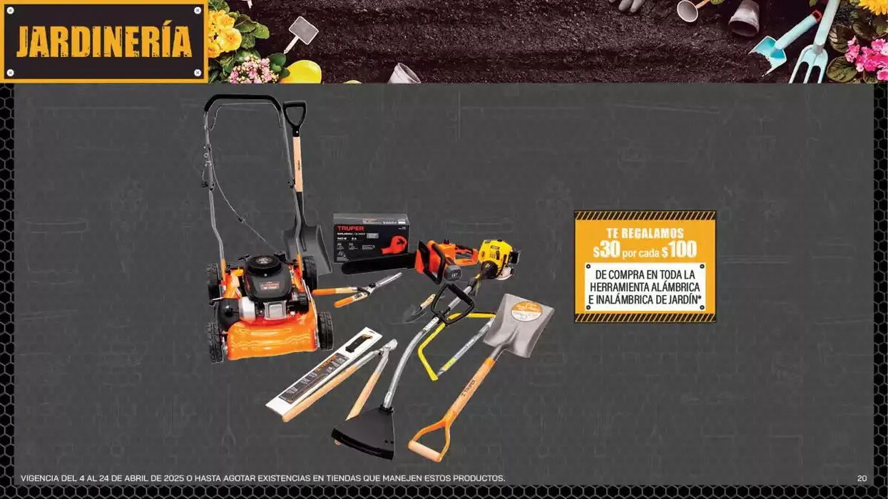 Catálogo de HAZLO TU MISMO, LA COMER 4 de abril al 24 de abril 2025 - Pagina 20