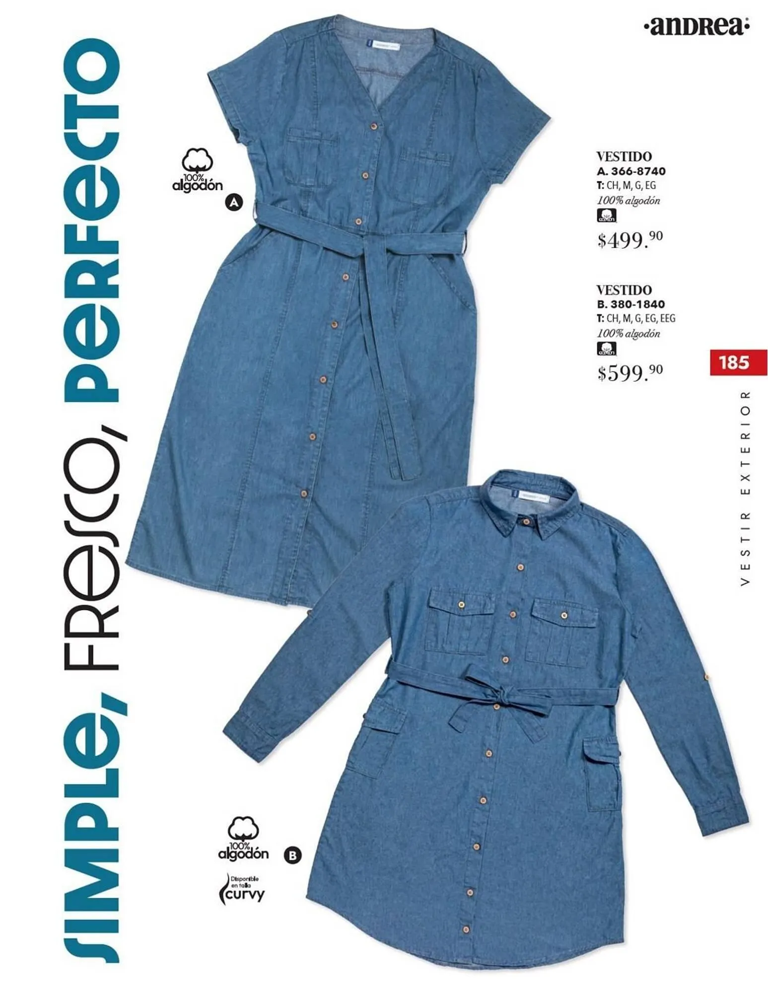 Catálogo de Catálogo Andrea 1 de septiembre al 31 de diciembre 2025 - Pagina 185