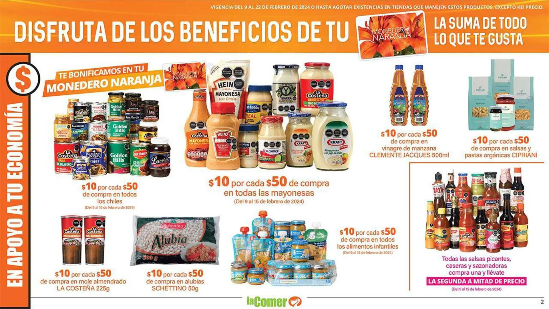 Catálogo de Catálogo La Comer 9 de febrero al 22 de febrero 2024 - Pagina 2