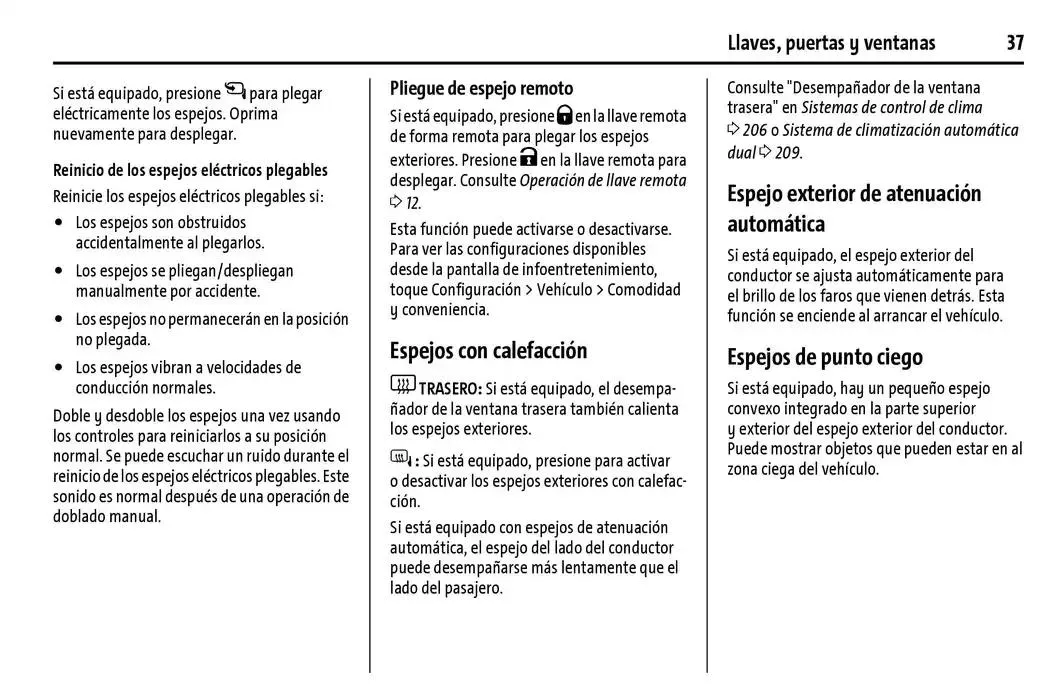 Catálogo de Cheyenne 2025 Manual del propietario 22 de enero al 31 de diciembre 2025 - Pagina 38