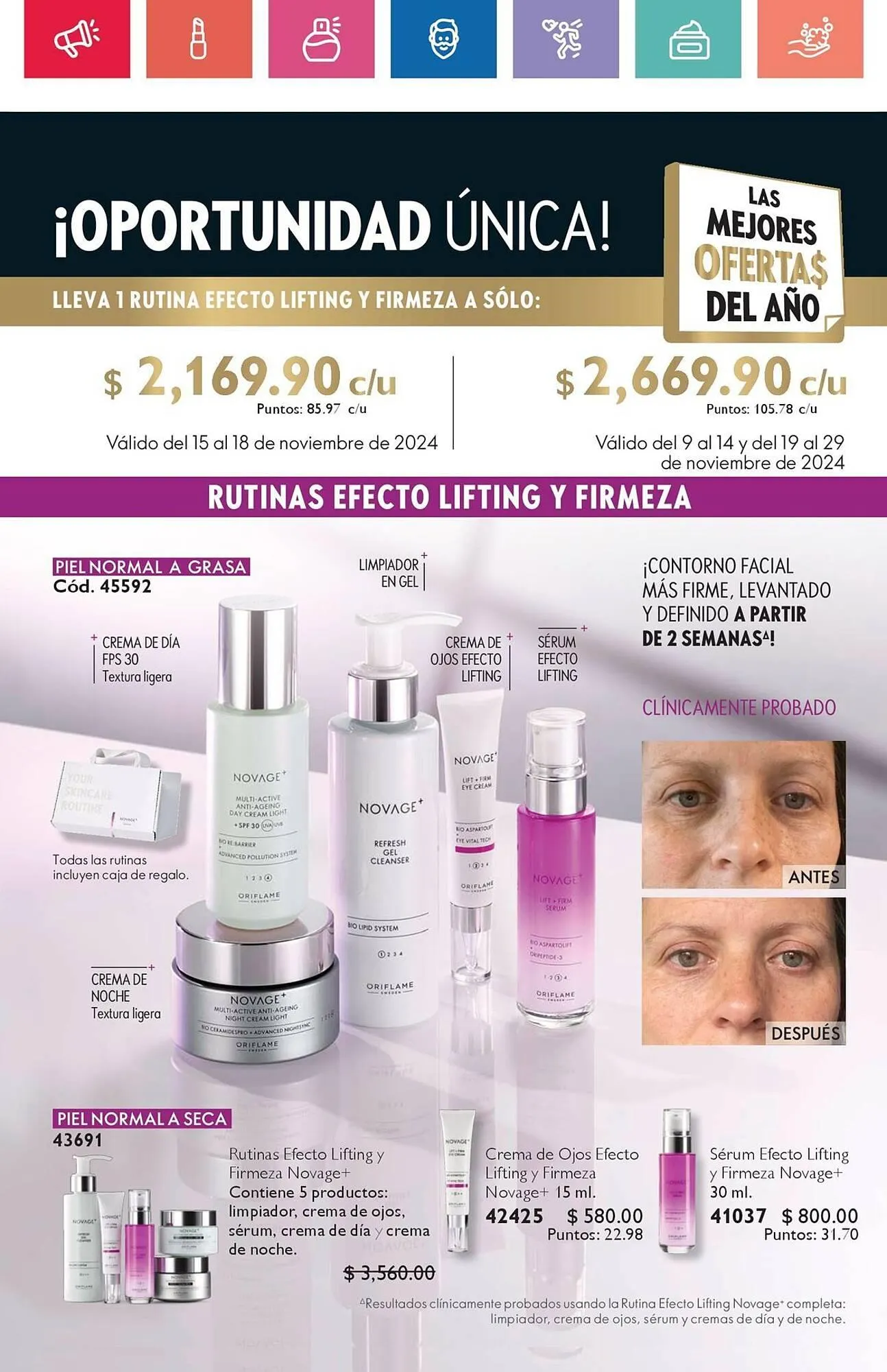Catálogo de Catálogo Oriflame 11 de noviembre al 29 de noviembre 2024 - Pagina 43