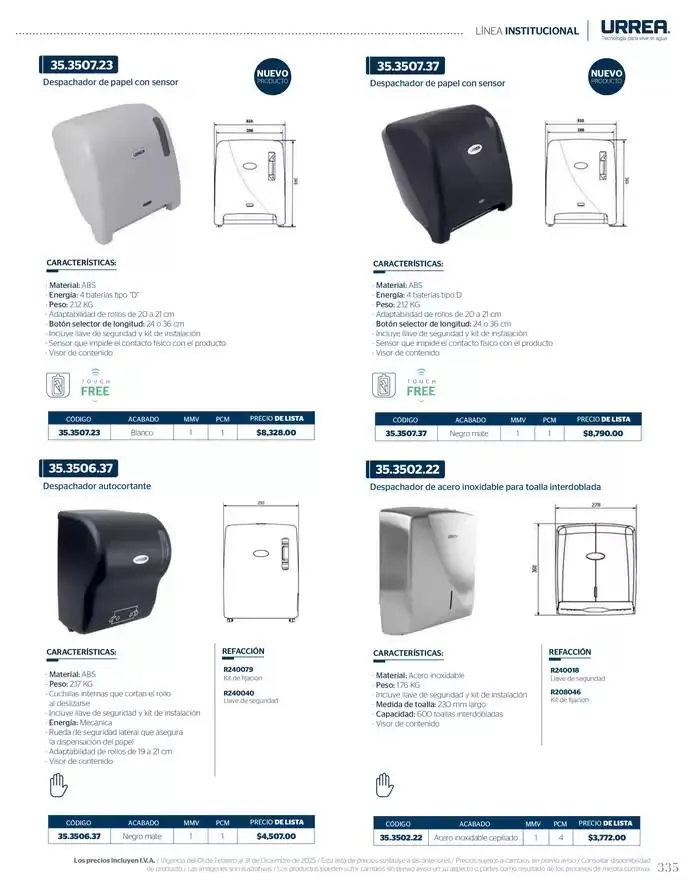 Catálogo de Catálogo Residencial 2025 28 de febrero al 28 de febrero 2026 - Pagina 341