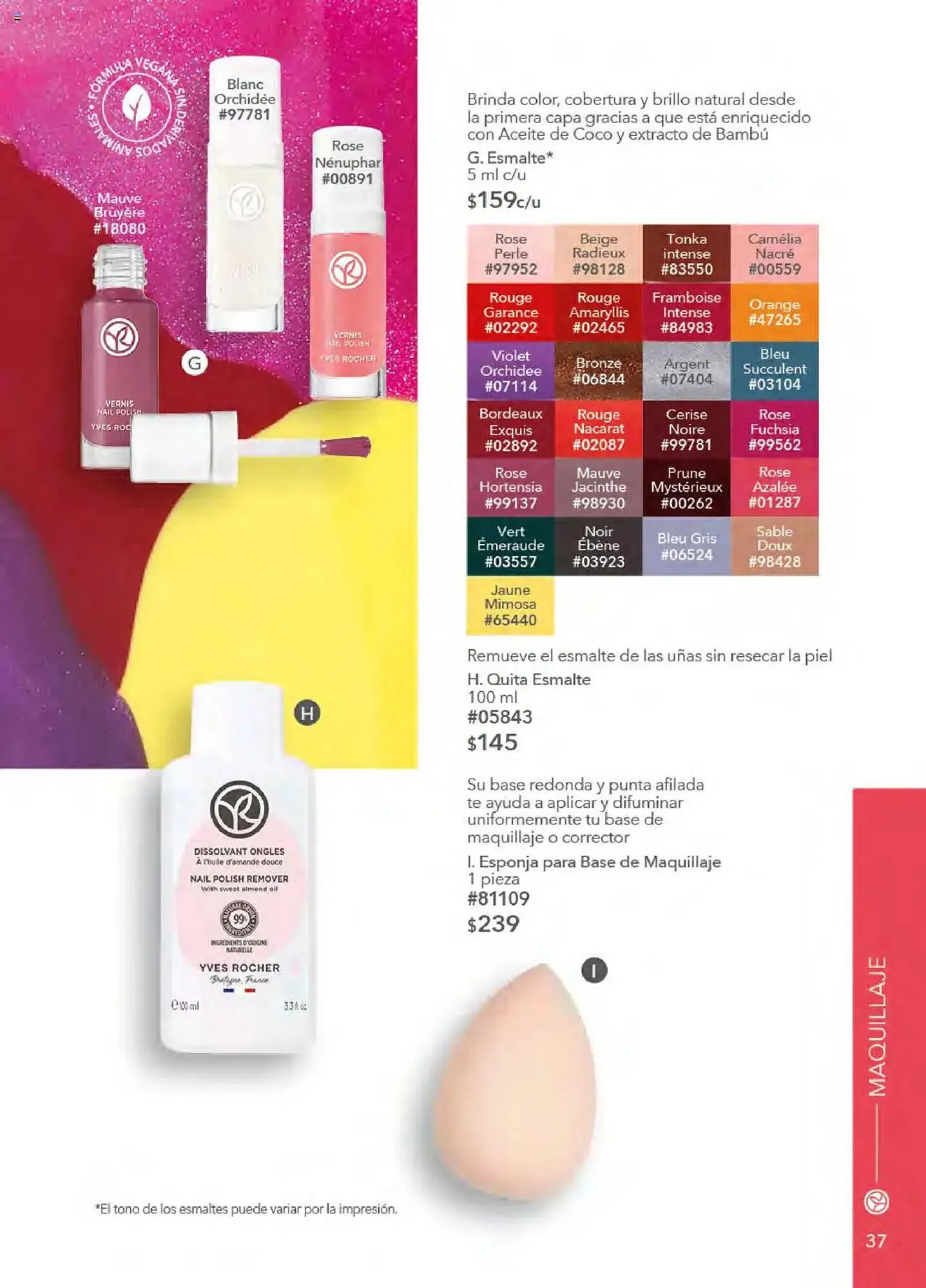 Catálogo de Catálogo Yves Rocher 25 de marzo al 14 de abril 2025 - Pagina 37