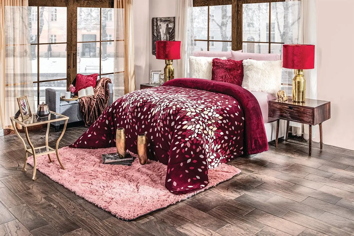 Cobertor Flannel Tinto