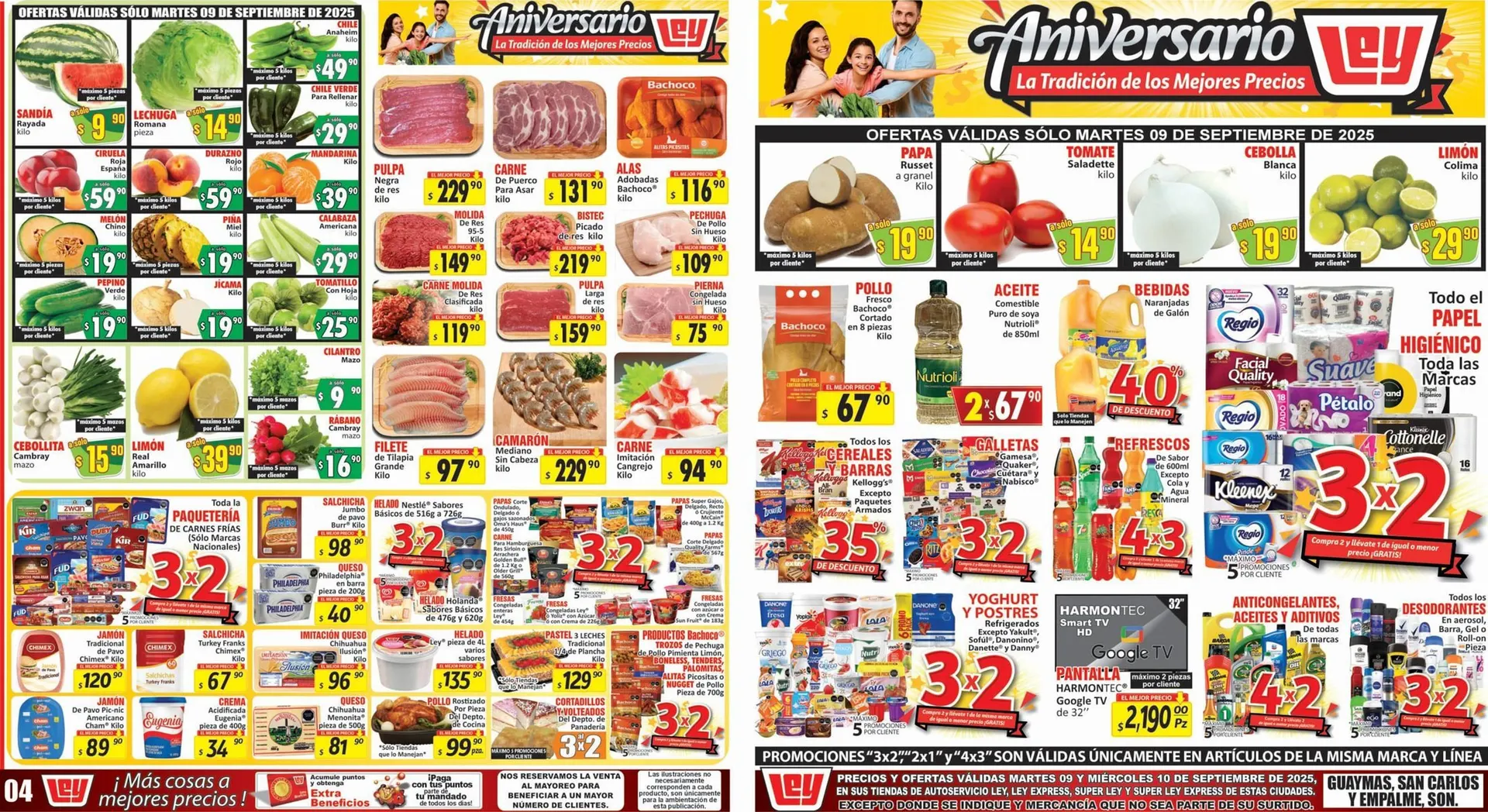 Catálogo de Folleto Casa Ley 9 de septiembre al 10 de septiembre 2025 - Pagina 1