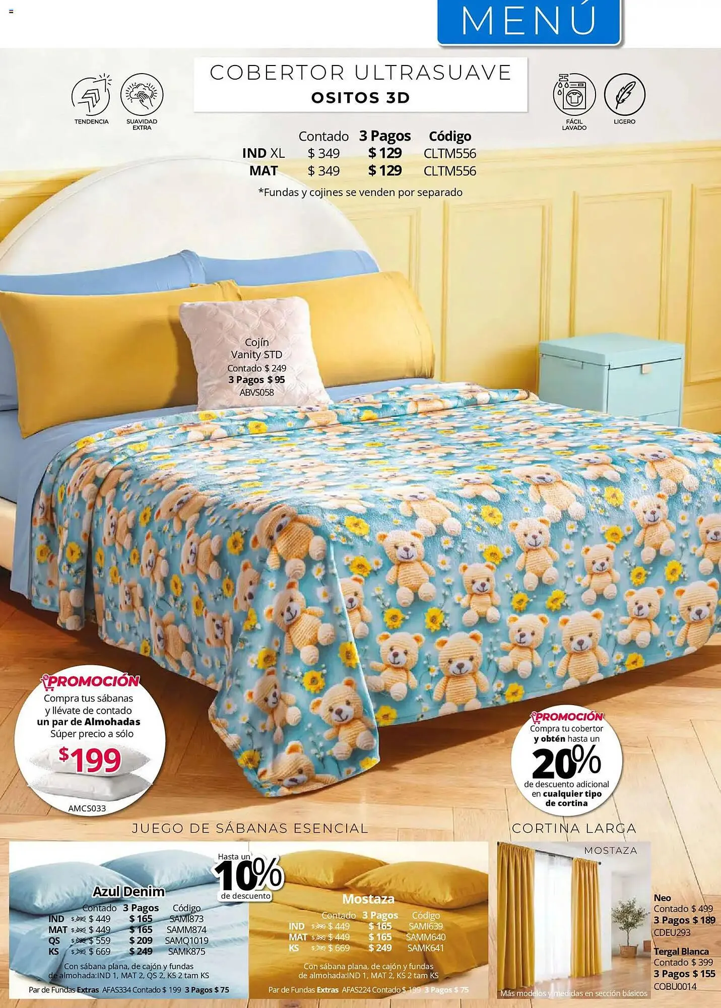Catálogo de Catálogo Colchas Concord 1 de mayo al 1 de agosto 2026 - Pagina 252