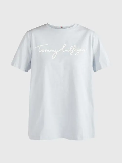 Playera Curve de corte regular con logo de mujer Tommy Hilfiger