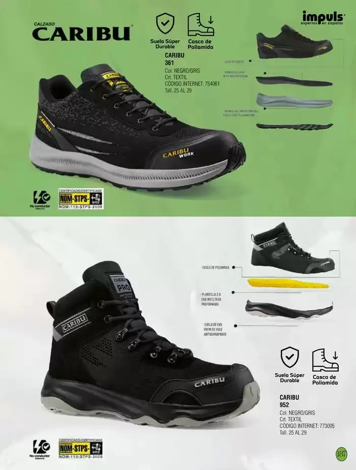 Catálogo de Primavera-Verano Caballero 2025 6 de enero al 30 de junio 2025 - Pagina 189