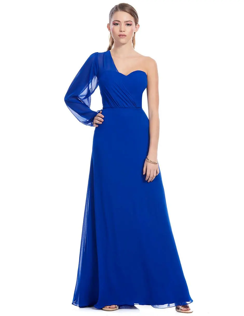 Vestido maxi de fiesta Brazzi escote corazón