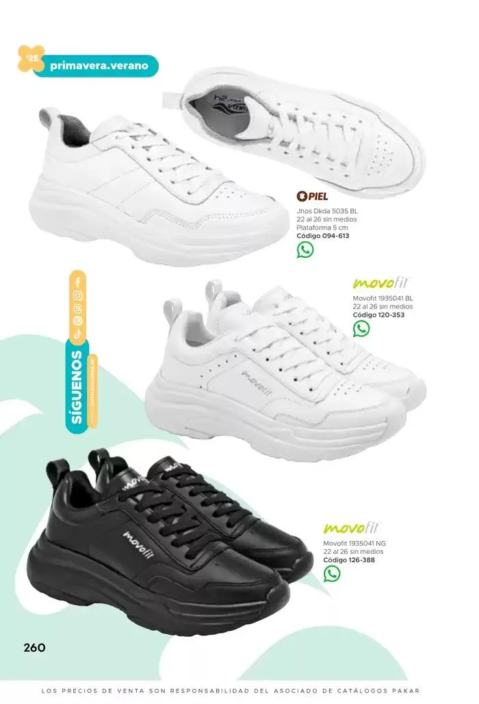 Catálogo de Pakar Casual 31 de enero al 31 de agosto 2025 - Pagina 260