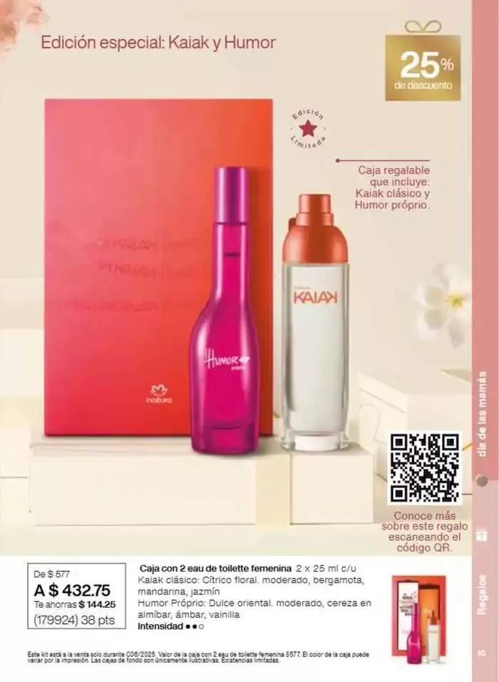 Catálogo de Regalos Natura Día de la Madre 2025 14 de mayo al 31 de mayo 2025 - Pagina 10