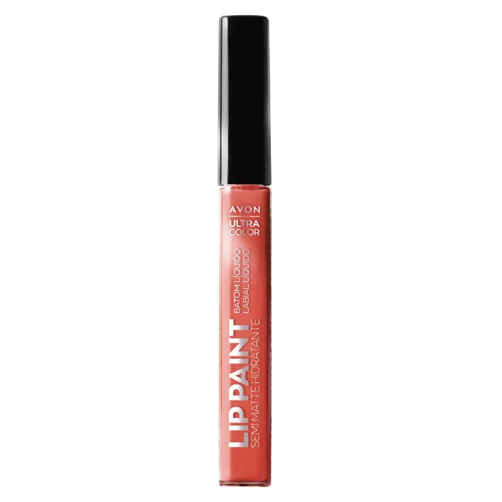 Labial líquido semi matte Peachy Sunrise|Avon Ultra Color