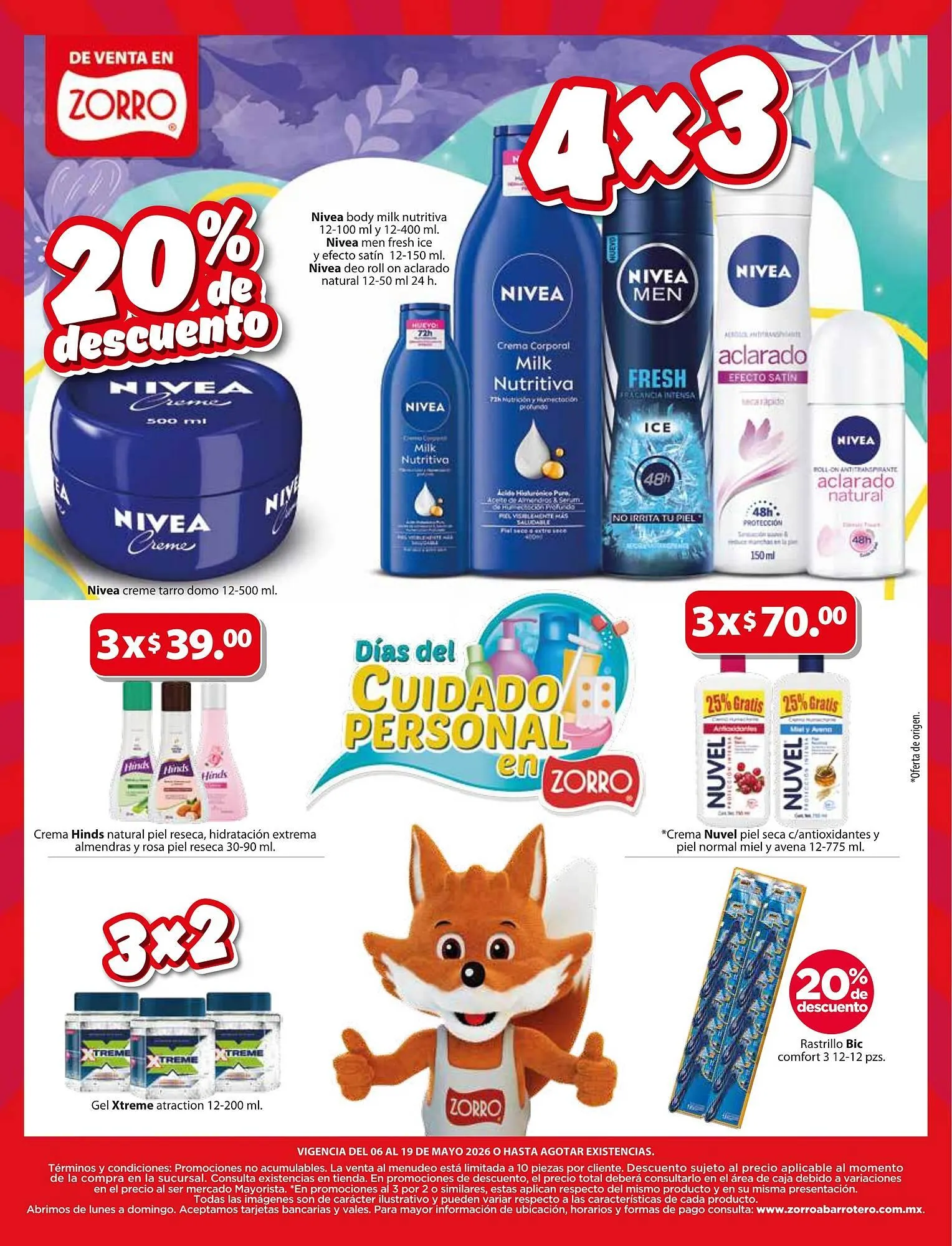 Catálogo de Catálogo Zorro 6 de mayo al 19 de mayo 2026 - Pagina 3