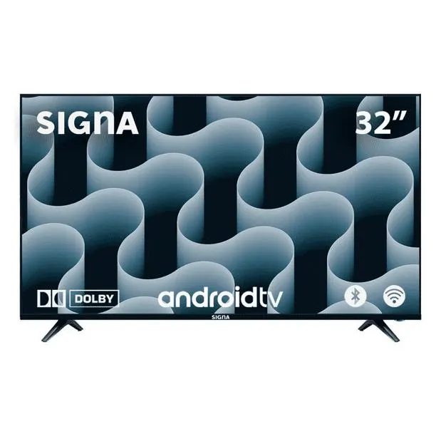 Smart Tv Pantalla 32 Pulgadas Signa Android Tv Led Hd Bluetooth Dolby Audio