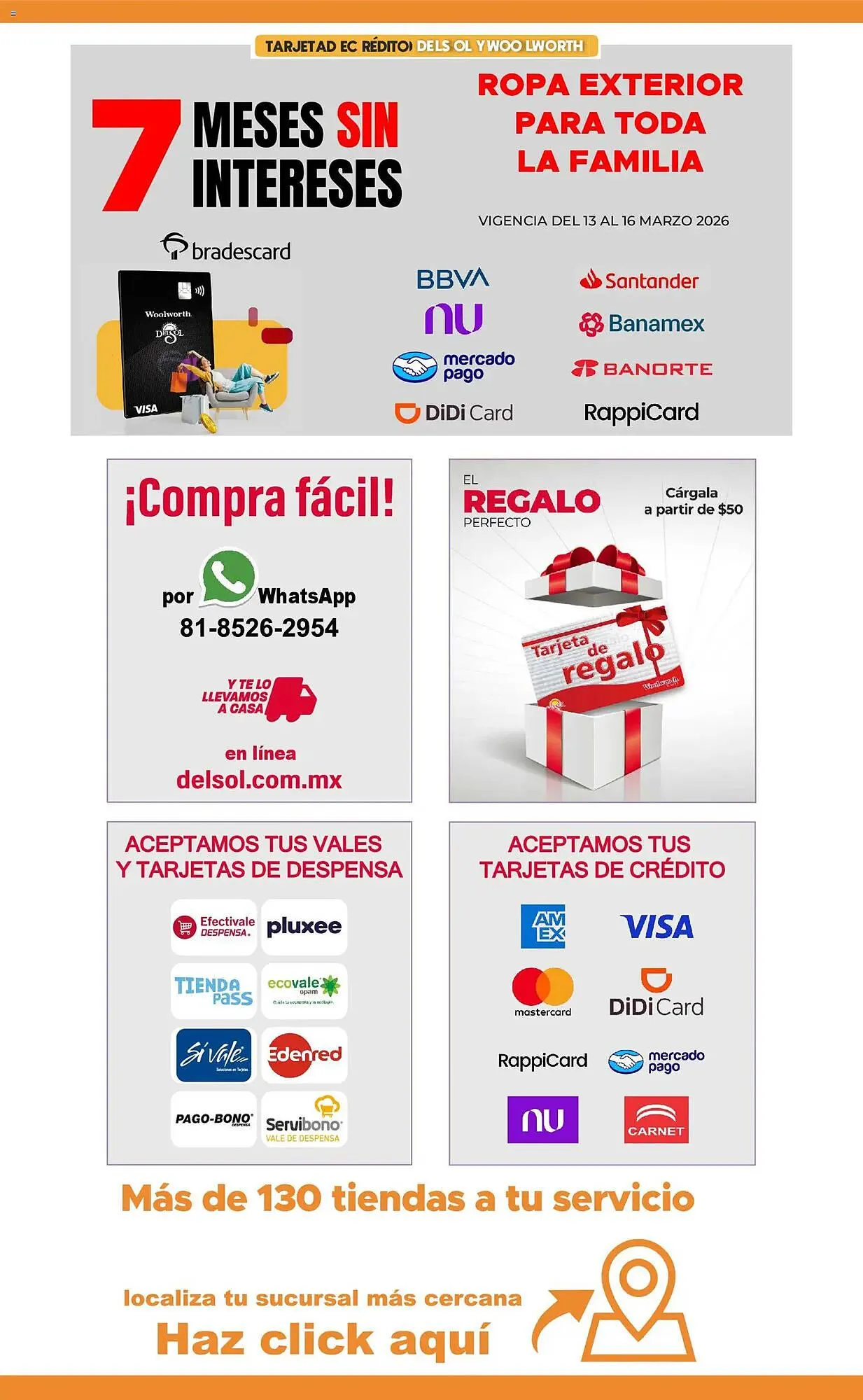 Catálogo de Catálogo Woolworth 13 de marzo al 16 de marzo 2026 - Pagina 8