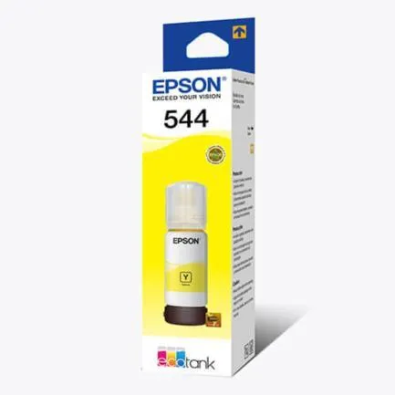 Botella De Tinta Epson T544 Amarillo Para L3110/L3150 (T544420)