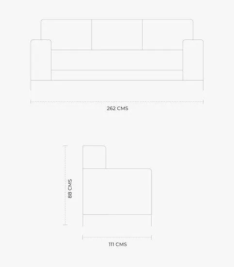 Sala Micci de Tela Gris de Boal