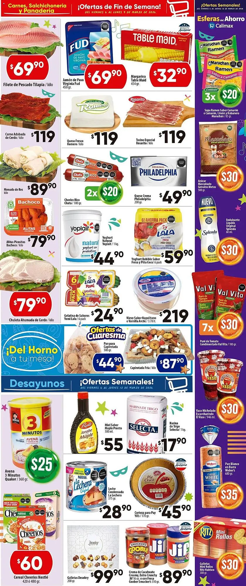 Catálogo de Folleto Calimax 6 de marzo al 12 de marzo 2026 - Pagina 2