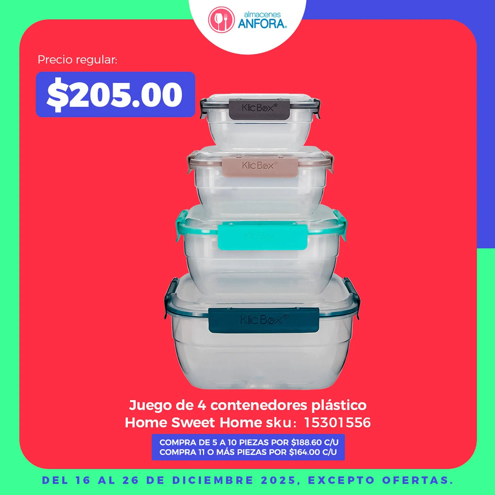 Catálogo de Catálogo Almacenes Anfora 23 de diciembre al 26 de diciembre 2025 - Pagina 1