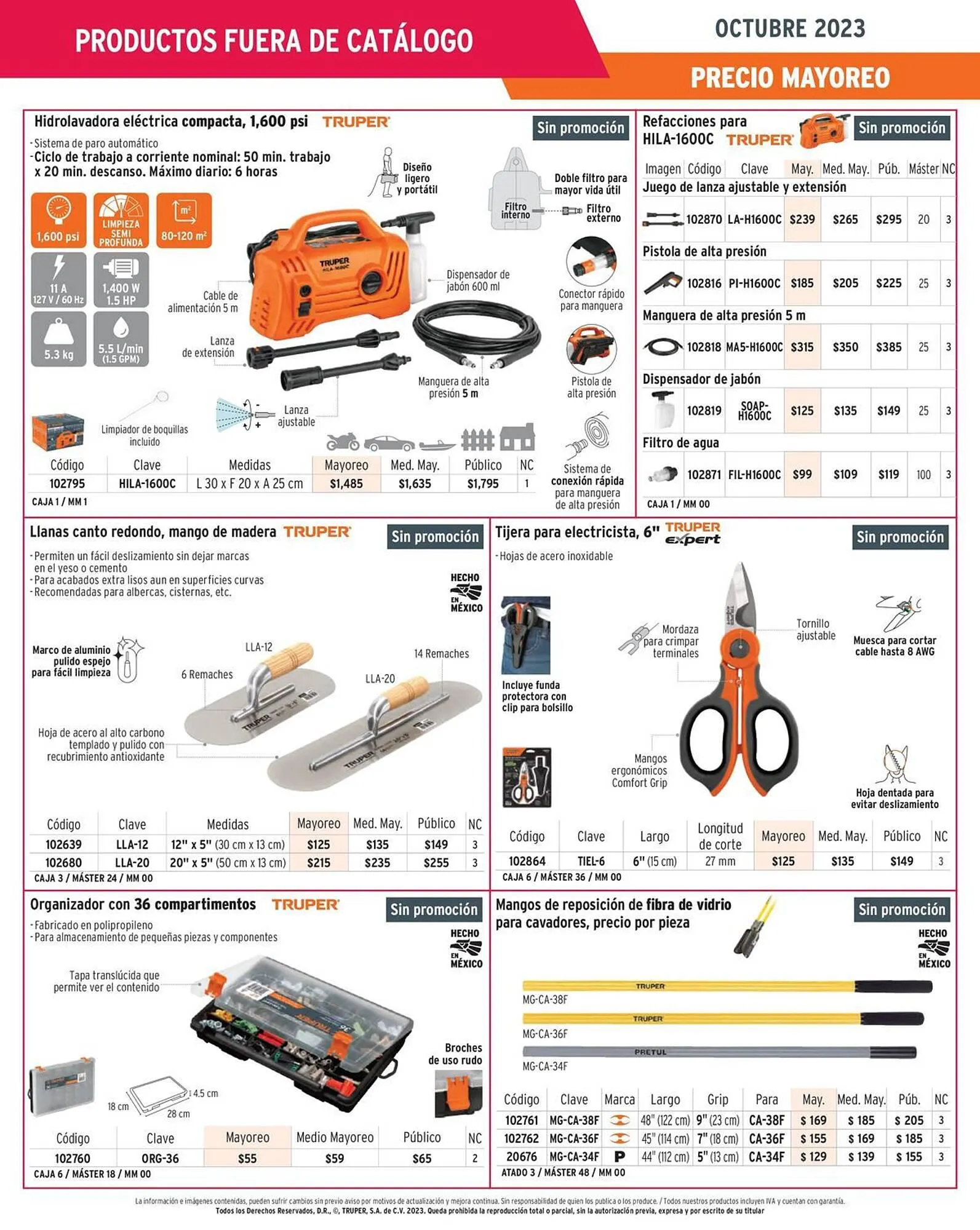 Catálogo de Catálogo Truper 16 de octubre al 31 de octubre 2023 - Pagina 11